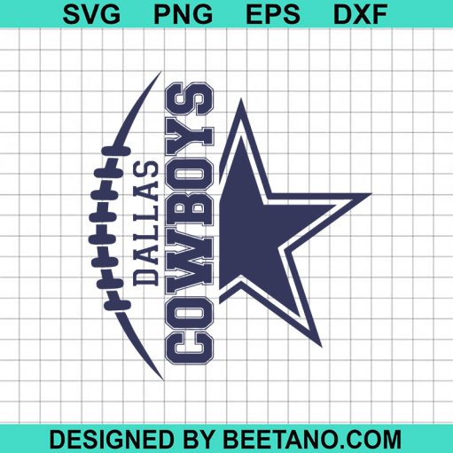Dallas Cowboy Nfl Football Svg