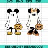 Mickey Minnie Mouse Trick Or Treat Svg