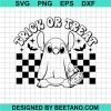 Retro Ghost Stitch Svg