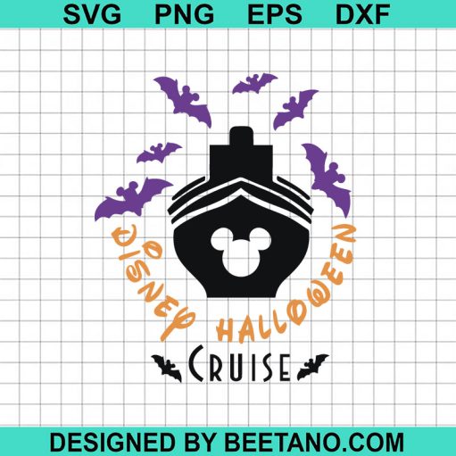 Disney Halloween Cruise SVG PNG