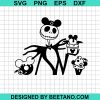 Jack Skellington Halloween Snacks Svg