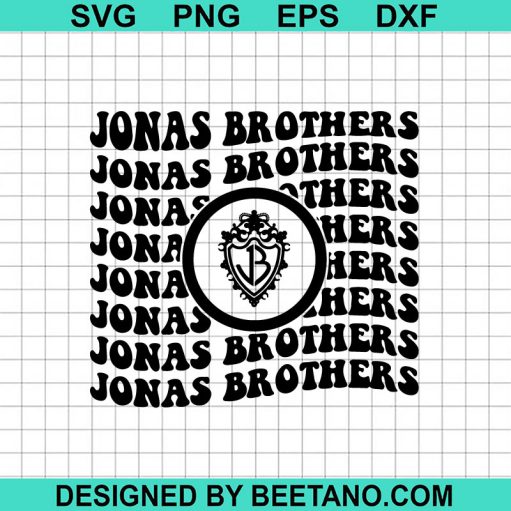 Retro Jonas Brothers SVG
