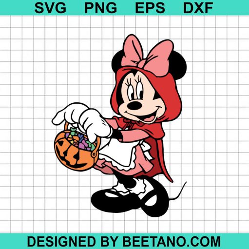Minnie Mouse Candy Trick Or Treat Svg