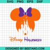 Minnie Mouse Head Disney Halloween Svg