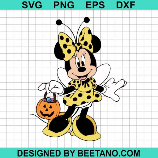 Minnie Mouse Honey bee customer SVG