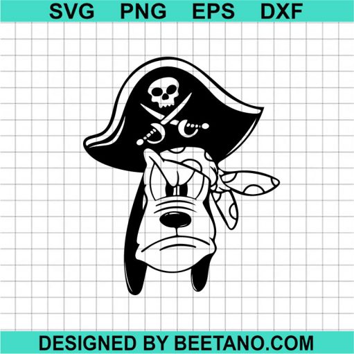 Pluto Dog Pirate Svg