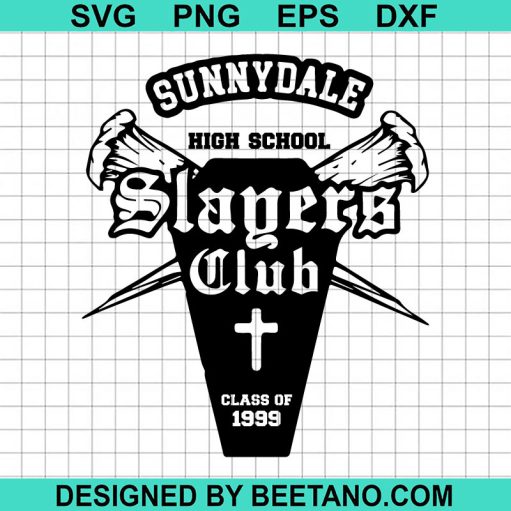Sunnydale High School Slayers Club SVG