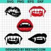 Halloween Vampire Lips Svg Bundle