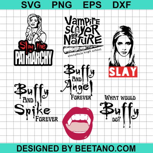 Vampire Slayer By Nature SVG Bundle