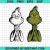 Dr Seuss Classic Sly Grinch Svg