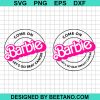 Come On Barbie Let'S Go Beat Cancer Svg