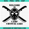 Welcome To Camp Crystal Lake Svg