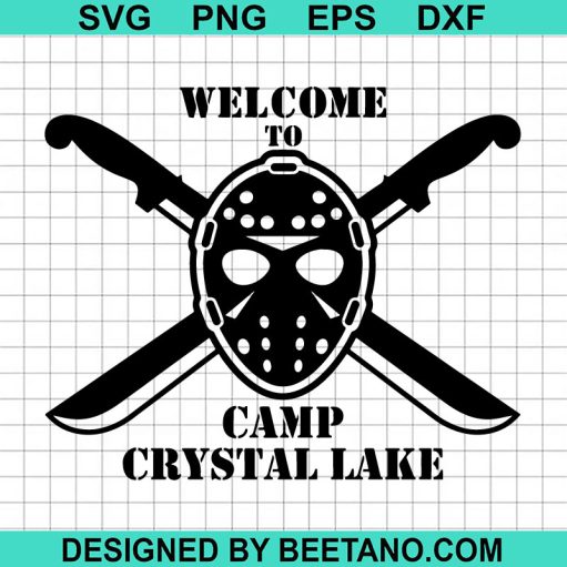 Welcome To Camp Crystal Lake SVG