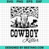 Cowboy Killer Cow Skull Svg