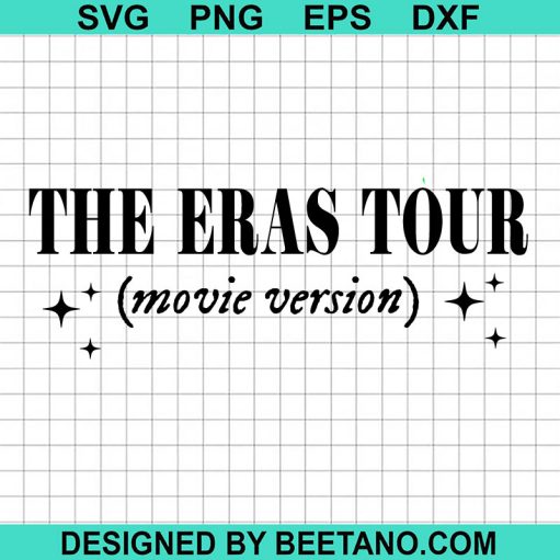 The Eras Tour Movie Version SVG