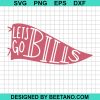 Let'S Go Bills Football Svg