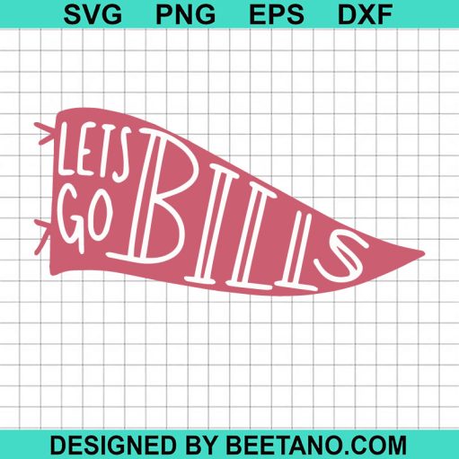 Let'S Go Bills Football Svg