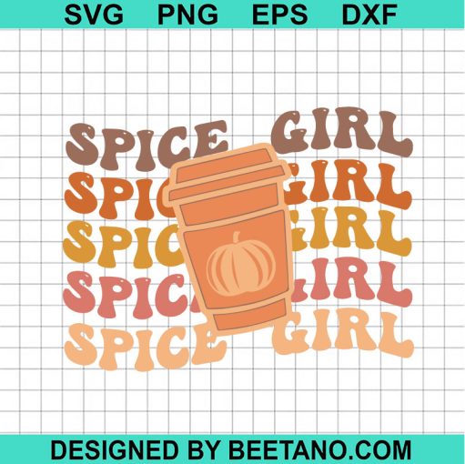 Retro Spice Girl Svg