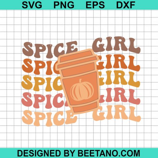Retro Spice Girl SVG