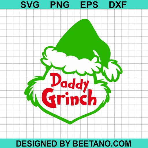 Daddy Grinch christmas Day SVG