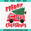Firefighter Merry Christmas Svg