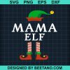Mama Elf Family Svg
