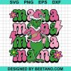 Retro Grinch Mama Stanley Tumbler Svg