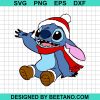 Stitch Disney Santa Claus Christmas Svg