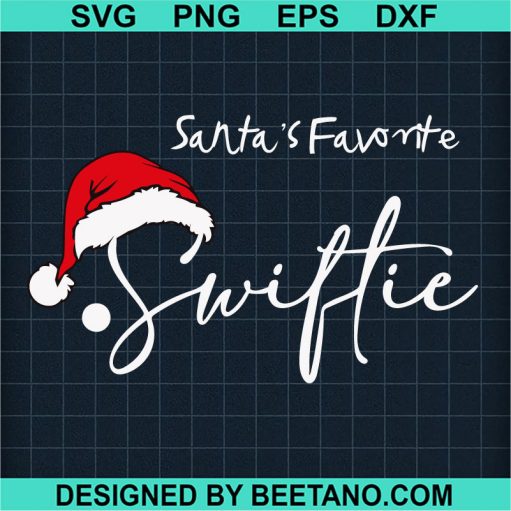 Santa'S Favorite Swiftie Christmas Svg