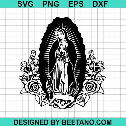 Virgen de guadalupe SVG