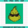 The Grinch Face With Sunglasses Svg