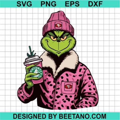 Carhartt Grinch Starbucks Coffee San Francisco 49ers SVG