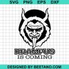 Krampus Is Coming Christmas Svg