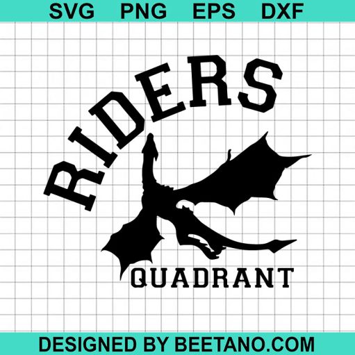 Fourth Wing Riders quadrant SVG
