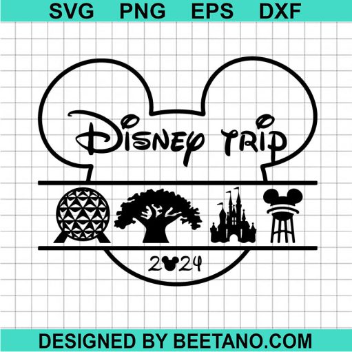 Disney Trip 2024 SVG