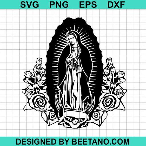 Virgen de guadalupe SVG