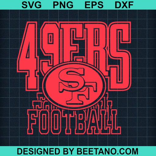 49ers Football Team SVG