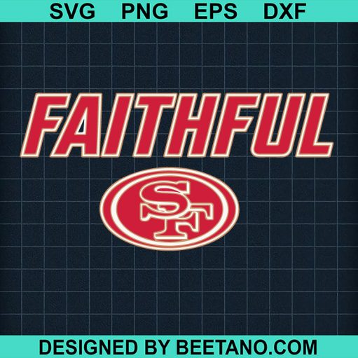 Faithful Sanfracisco 49ers SVG