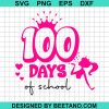 100 Days Of School Barbie Svg