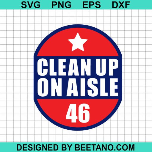 Clean up on aisle 46 SVG