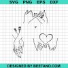 Hand By Hand Couple Svg