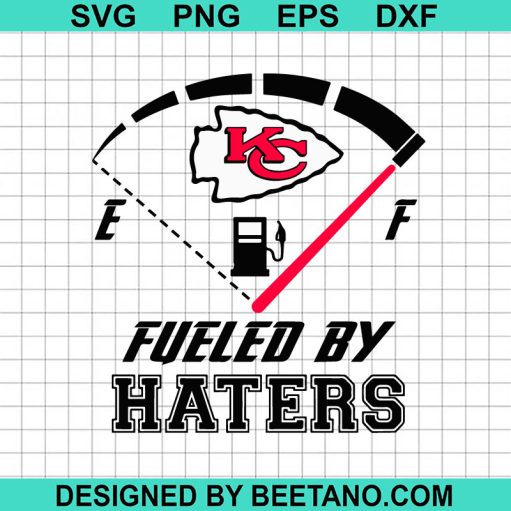 Fueled by Haters KC Chiefs SVG