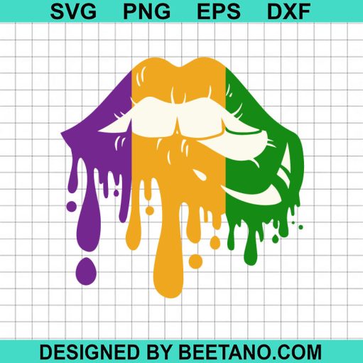 Mardi gras Lip Sexy SVG