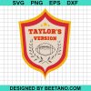 Taylor'S Version Nfl Football Svg
