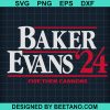 Baker Evans 24 Fire Them Cannons Svg