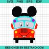 Bus Driver Mickey Head Svg