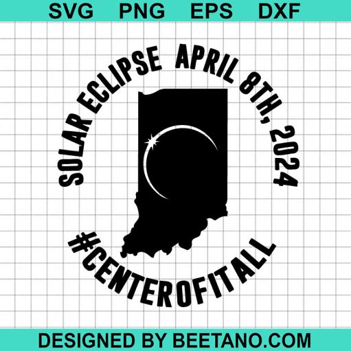 Solar Eclipse Center of it all SVG