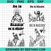 Jesus He Is Rizzin Svg Bundle