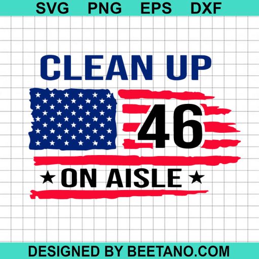 Clean up 46 On Aisle SVG