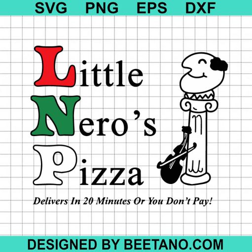 Little Nero's Pizza SVG